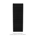 Régate EC Status, couleur Jet Black, 766W, H 1481 mm / L 500 mm