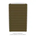 Régate EC Status, couleur Bronze, 433W, H 815 mm / L 500 mm