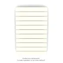 Régate EC Status, couleur Pure White, 433W, H 815 mm / L 500 mm