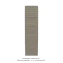 Régate EC Status, couleur Concrete Grey, 1027W, H 2073 mm / L 500 mm