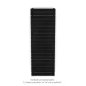 Régate EC Status, couleur Traffic Black, 766W, H 1481 mm / L 500 mm