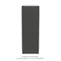 Régate EC Status, couleur Umbra Grey, 766W, H 1481 mm / L 500 mm