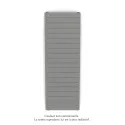 Régate EC Status, couleur Telegrey 2, 766W, H 1481 mm / L 500 mm