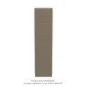 Régate EC Status, couleur Pearl Beige, 1027W, H 2073 mm / L 500 mm