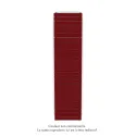 Régate EC Status, couleur Ruby Red, 1027W, H 2073 mm / L 500 mm