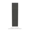 Régate EC Status, couleur Umbra Grey, 1027W, H 2073 mm / L 500 mm