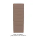 Régate EC Status, couleur Terracotta Faded, 766W, H 1481 mm / L 500 mm