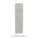 Régate EC Status, couleur Telegrey 4, 1027W, H 2073 mm / L 500 mm