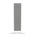 Régate EC Status, couleur Telegrey 2, 1027W, H 2073 mm / L 500 mm