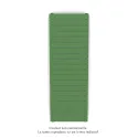 Régate EC Status, couleur Reseda Green, 766W, H 1481 mm / L 500 mm
