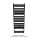 Atoll Spa EC racc.centré, couleur Traffic Black, 966W, H 1706 mm / L 600 mm