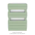 Régate EC, couleur Pastel Green, 377W, H 741 mm / L 500 mm