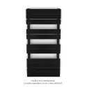 Régate EC, couleur Traffic Black, 504W, H 1037 mm / L 500 mm