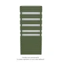 Fassane Spa Symétrique EC, 2 patères, Olive Green, 1300W, H1851mm / L800mm