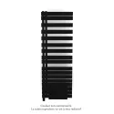 Fassane Spa Asym EC +Air,G, Jet Black 9005, 809W, H 1713 mm / L 550 mm