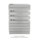 Fassane Spa Asymétrique EC gauche, White Aluminium, 429W, H 805 mm / L 550 mm