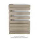 Fassane Spa Asymétrique EC gauche, Beige Quartz, 429W, H 805 mm / L 550 mm