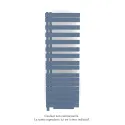 Fassane Spa Asym EC +Air,G, Pigeon Blue 5214, 809W, H 1713 mm / L 550 mm