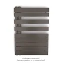 Fassane Spa Asymétrique EC gauche, Brown Quartz, 429W, H 805 mm / L 550 mm