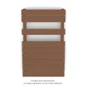Fassane Spa Symétrique EC, 2 patères, Terracotta, 411W, H815mm / L500mm