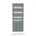 Fassane Spa Symétrique EC, 2 patères, Blue Grey, 625W, H1333mm / L500mm