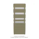 Fassane Spa Symétrique EC, 2 patères, Yellow Grey, 625W, H1333mm / L500mm