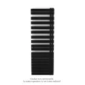 Fassane Spa Asymétrique EC droite, Traffic Black, 809W, H 1676 mm / L 550 mm