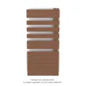 Fassane Spa Asymétrique EC droite, Terracotta, 594W, H 1183 mm / L 550 mm