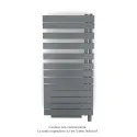 Fassane Spa Asym EC +Air,D, Anthracite 0346, 594W, H 1220 mm / L 550 mm