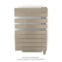 Fassane Spa Asym EC +Air,D, Beige Quartz 0523, 429W, H 842 mm / L 550 mm