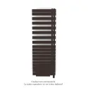 Fassane Spa Asym EC +Air,D, Dark Brown 0270, 809W, H 1713 mm / L 550 mm