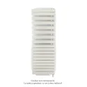 Fassane Spa Asym EC +Air,D, White Quartz 0521, 809W, H 1713 mm / L 550 mm