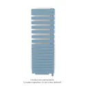 Fassane Spa Asym EC +Air,D, Pastel Blue 5224, 809W, H 1713 mm / L 550 mm