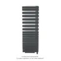 Fassane Spa Asym EC +Air,D, Black Matt 0557, 809W, H 1713 mm / L 550 mm
