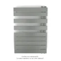 Fassane Spa Asymétrique EC droite, Grey Aluminium, 429W, H 805 mm / L 550 mm