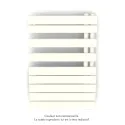Fassane Spa Asymétrique EC droite, Pure White, 429W, H 805 mm / L 550 mm