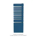 Fassane Spa Asymétrique EC droite, Gentian Blue, 809W, H 1676 mm / L 550 mm