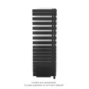 Fassane Spa Asym EC +Air,D, Black Quartz 0550, 809W, H 1713 mm / L 550 mm