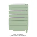 Fassane Spa Asym EC +Air,D, Pastel Green 6219, 429W, H 842 mm / L 550 mm