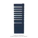 Fassane Spa Asymétrique EC droite, Sapphire Blue, 809W, H 1676 mm / L 550 mm