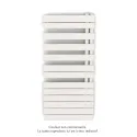 Fassane Spa Asymétrique EC droite, Light Beige, 594W, H 1183 mm / L 550 mm