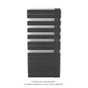 Fassane Spa Asymétrique EC droite, Anthracite Grey, 594W, H 1183 mm / L 550 mm