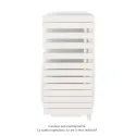 Fassane Spa Asym EC +Air,D, Light Beige 0253, 594W, H 1220 mm / L 550 mm