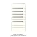 Fassane Spa Asymétrique EC droite, Pure White, 594W, H 1183 mm / L 550 mm
