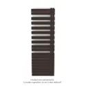 Fassane Spa Asymétrique EC droite, Dark Brown, 809W, H 1676 mm / L 550 mm
