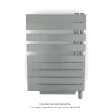 Fassane Spa Asym EC +Air,D, Titane 0335, 429W, H 842 mm / L 550 mm