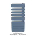 Fassane Spa Asymétrique EC droite, Pigeon Blue, 594W, H 1183 mm / L 550 mm