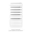 Fassane Spa Asymétrique EC droite, White Matt, 594W, H 1183 mm / L 550 mm