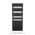 Fassane Spa Symétrique EC, 2 patères, Black Quartz, 625W, H1333mm / L500mm