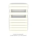 Fassane Spa Symétrique EC, 2 patères, Pure White, 411W, H815mm / L500mm